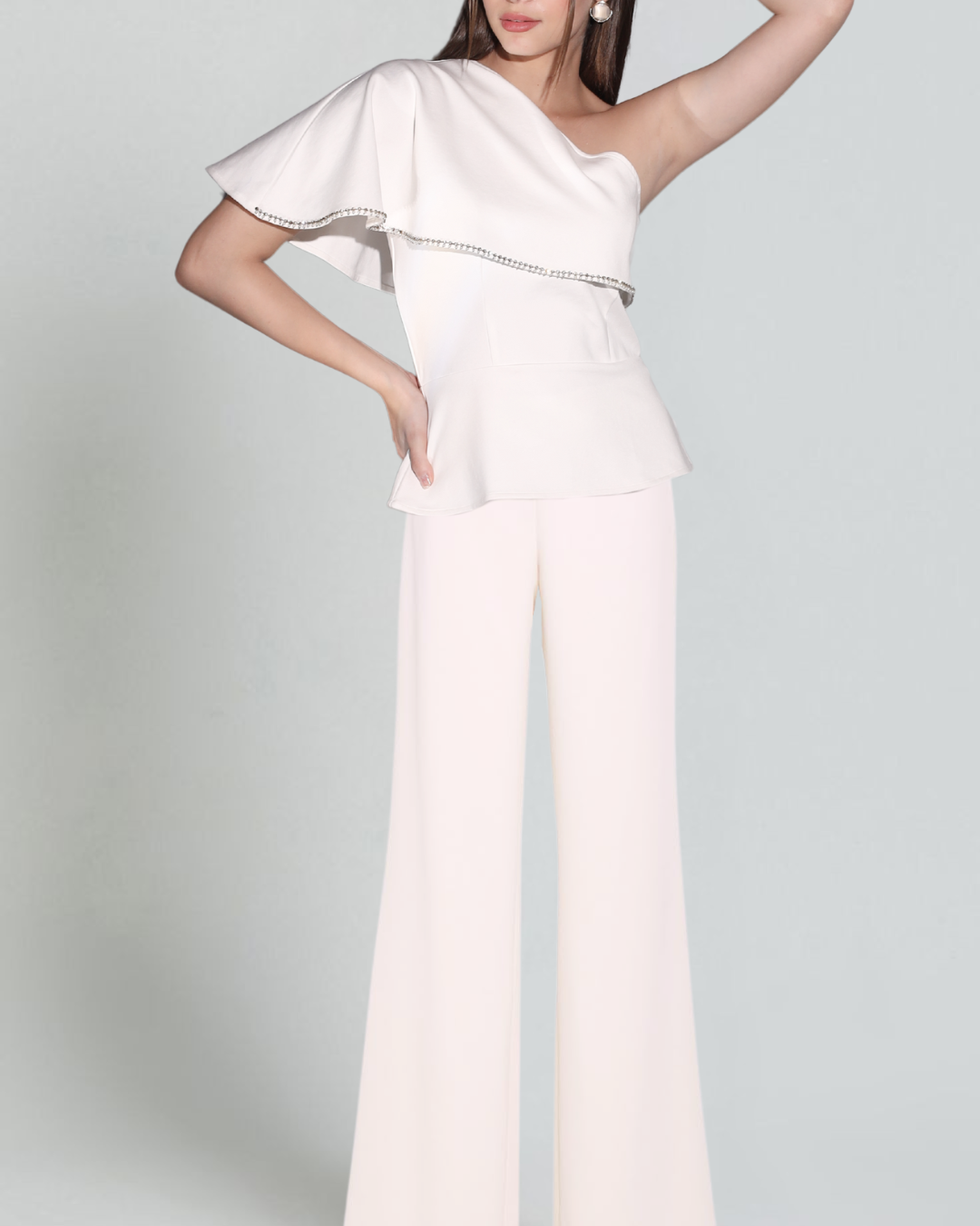 One shoulder coord set