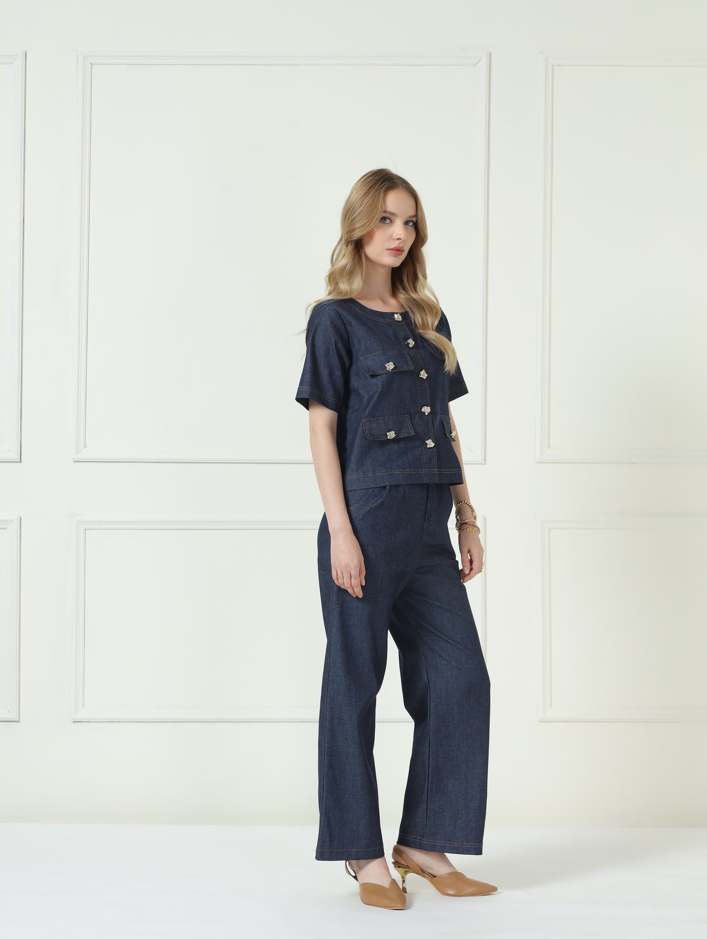 Button Down Coord Set