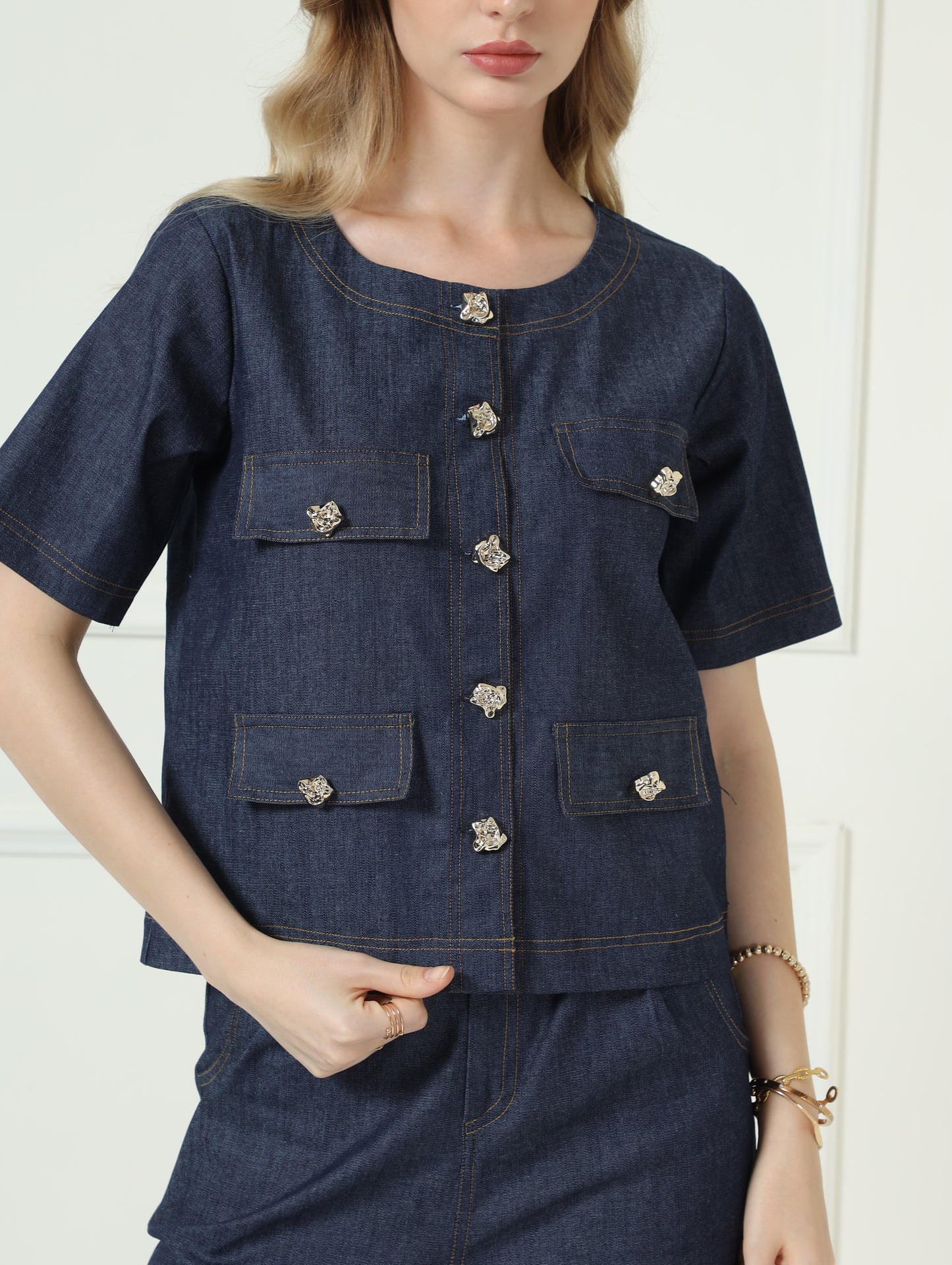 Button Down Coord Set