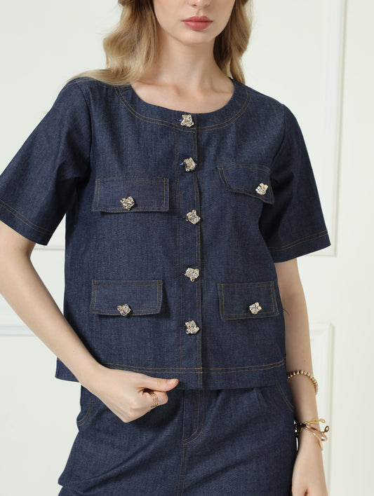 Button Down Top