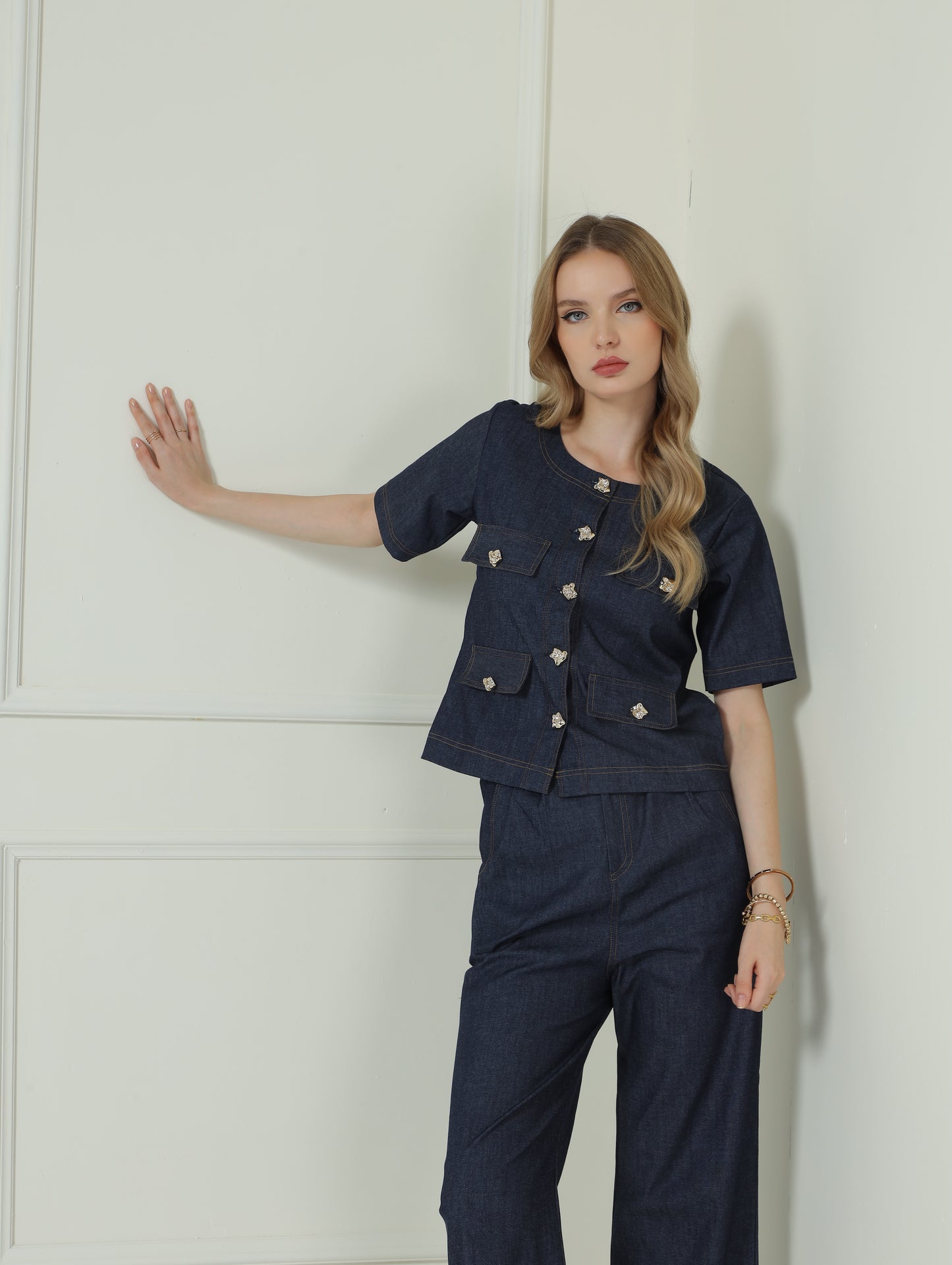 Button Down Coord Set