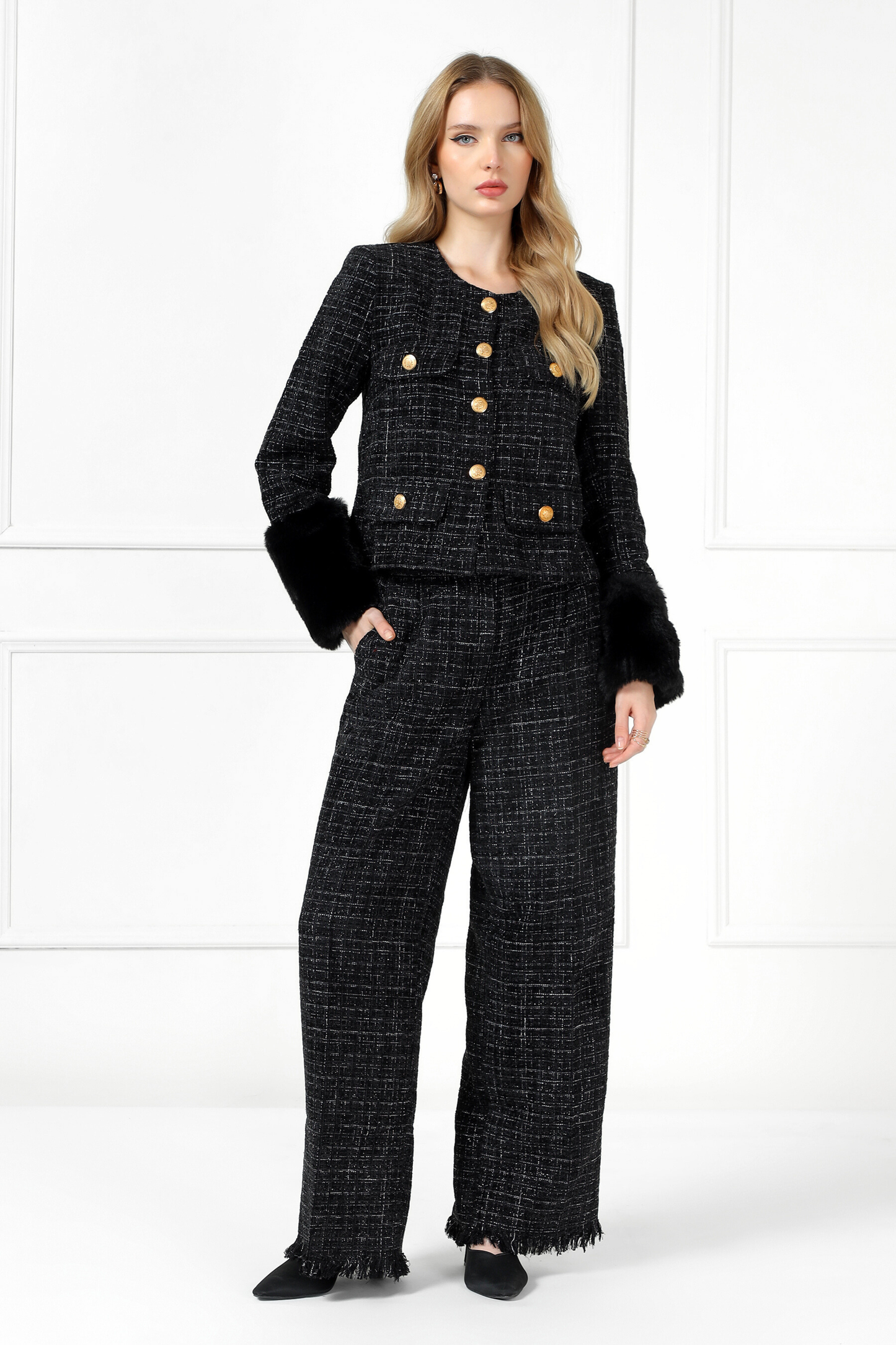 Tweed Coord Set