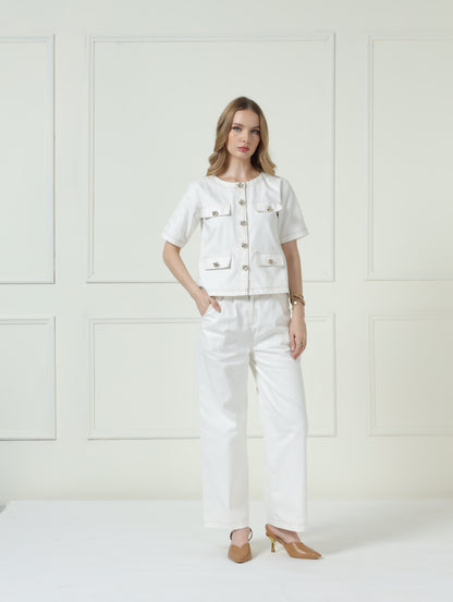 Button Down Coord Set