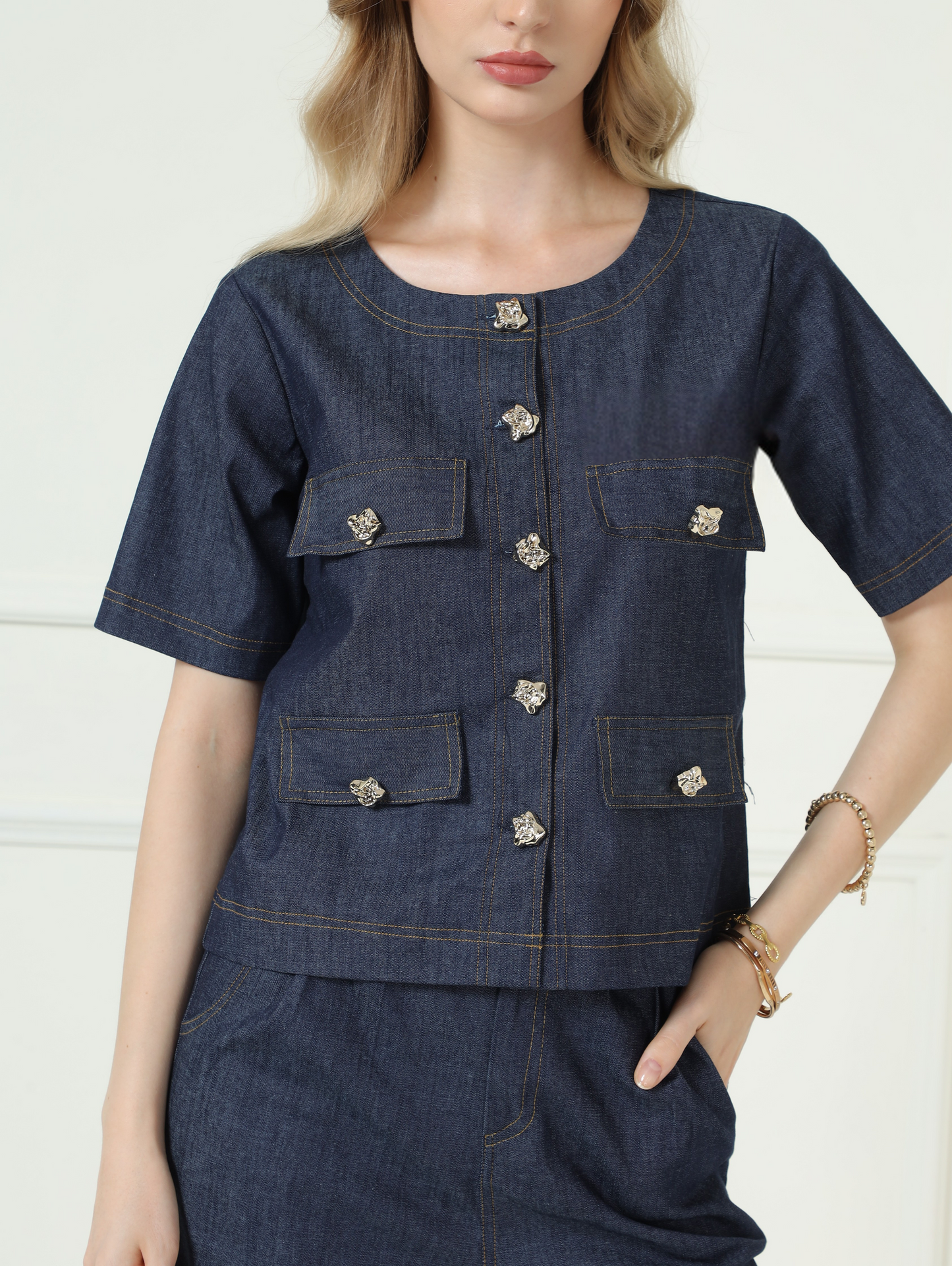 Button Down Coord Set