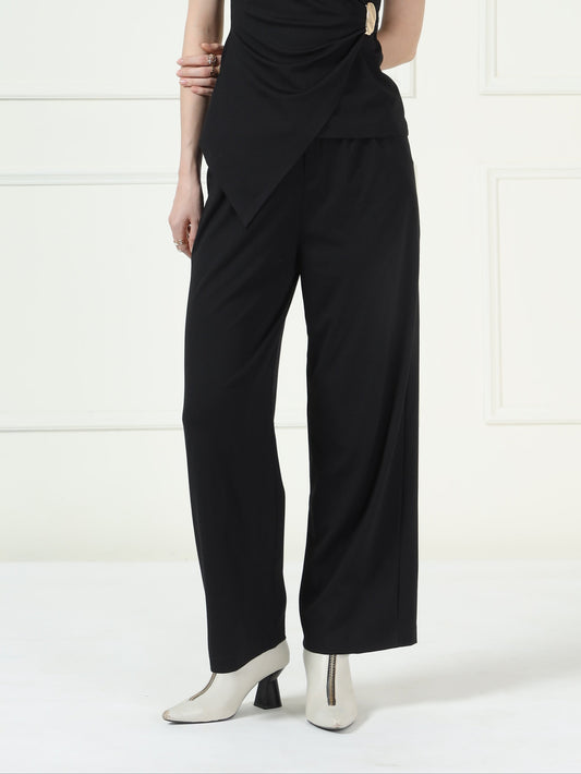 Wrap Straight Pants
